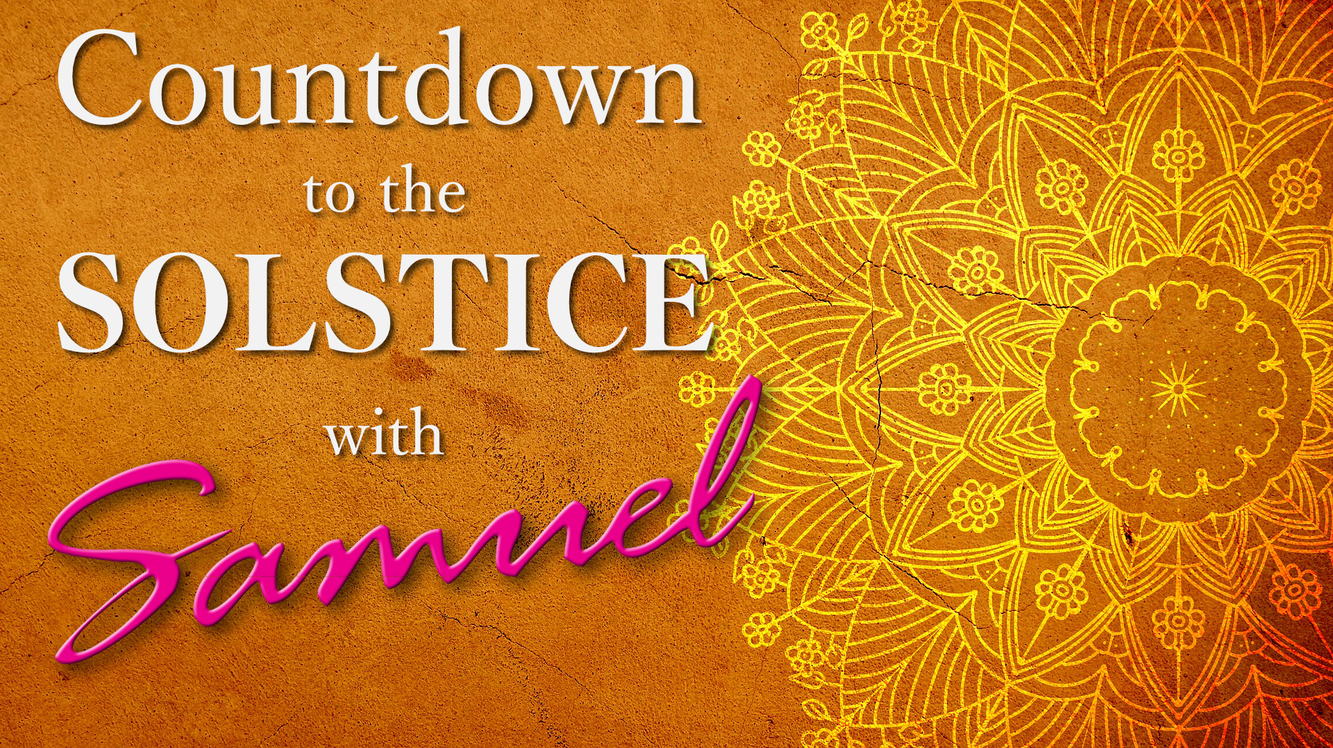 Countdown to the Solstice, First Sunday, June 6, 2021